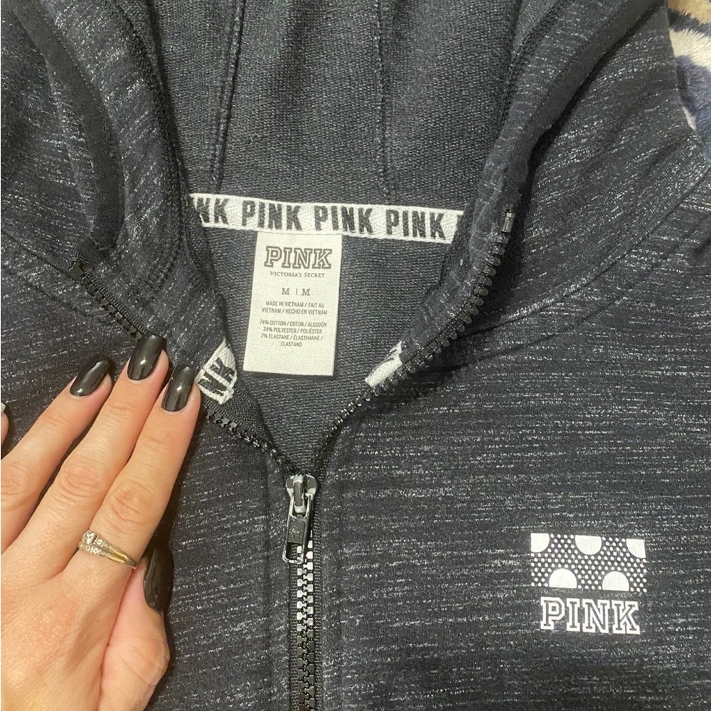 Victoria secret pink active zip hoodie